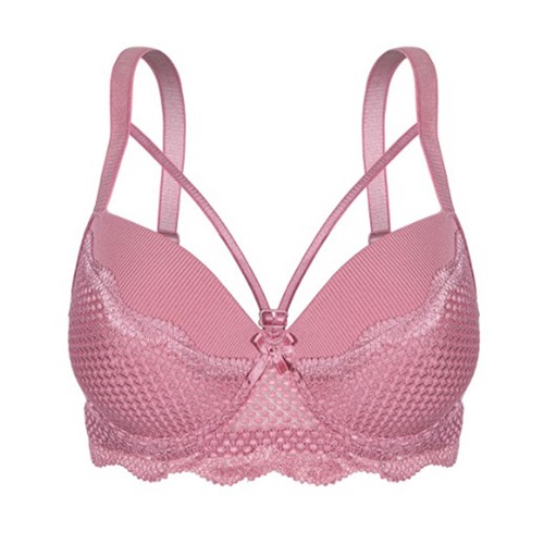 Aysemin ER-5078 C Cup Bayan Dantelli Desteksiz Çapraz Askılı Sütyen 85-105 - Lacivert - 85-90-95-100-105