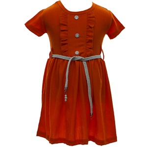 Leydi Lina 335 Kız Çocuk İnci Kemerli Elbise 1-3 Yaş
