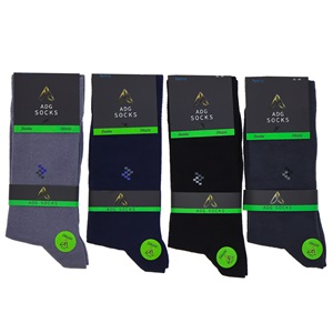 Adg 0018 Erkek Bambu Dikişsiz Likralı Soket Çorap