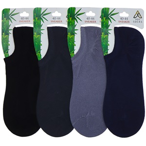 Adg Erkek Bambu Dikişsiz Likralı Sneaker Patik Çorap