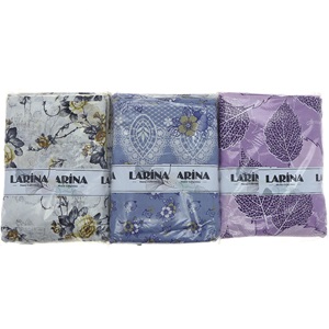 Larina Jelatinli Desenli Çift Kişilik Nevresim Takımı 160x200 cm