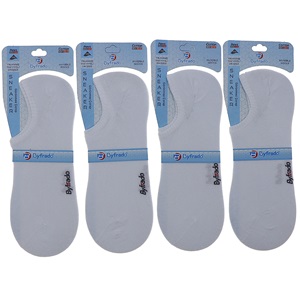 By Frado 9500 Erkek Penye Likralı Dikişsiz Takviyeli Yıkanmış Görünmez Sneaker Çorap - Lacivert