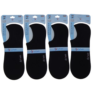 By Frado 9500 Erkek Penye Likralı Dikişsiz Takviyeli Yıkanmış Görünmez Sneaker Çorap - Lacivert