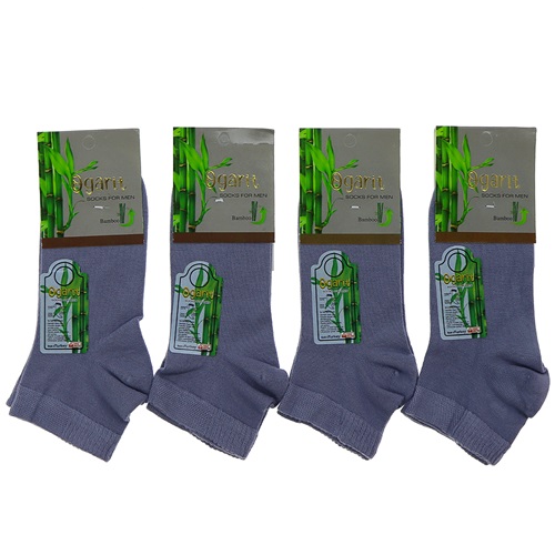Ogarit Erkek Bambu Likralı Dikişsiz Patik Çorap