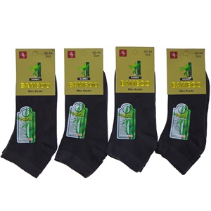 Ogarit Erkek Bambu Likralı Dikişsiz Patik Çorap