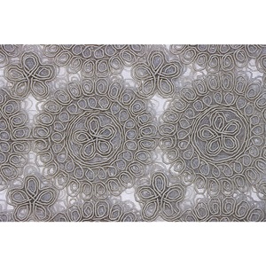 Mercan Estelika Tül Nakışlı Tekli Runner Örtü