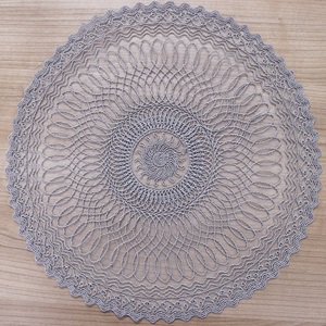 Mercan Estelika Tül Nakışlı 6 Lı Supla Örtü