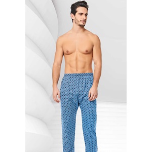 Sedef Yıldız 1014 Erkek Battal Yazlık Düz Paça Pijama Alt