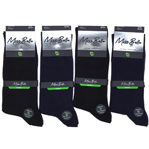 Miss Bella 1498 Erkek Bambu 200 İğne Dikişsiz Soket Çorap