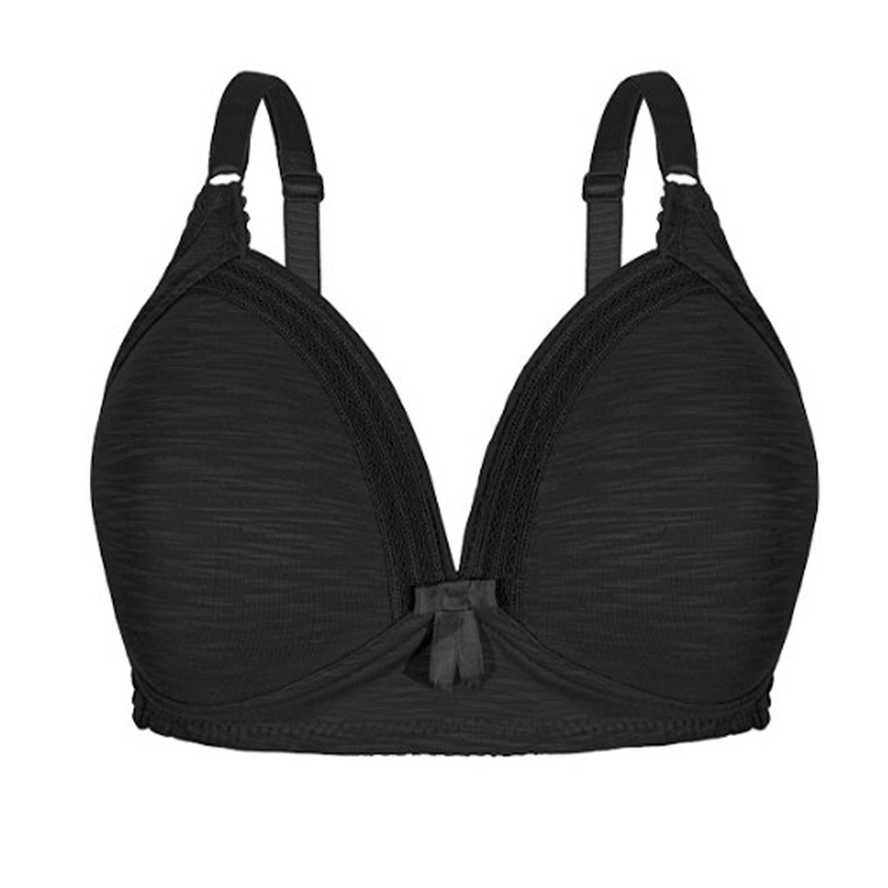 Aysemin ER5100 Bayan C Cup Desteksiz Sütyen Toparlayıcı 85-105 - Siyah - 85-90-95-100-105