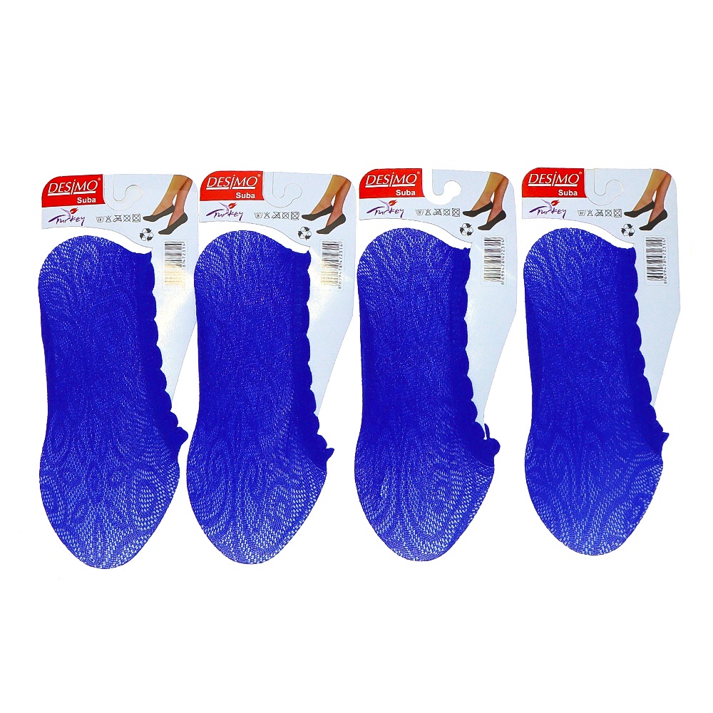 Desimo 2857 Bayan Simli Suba Çorap - Mavi