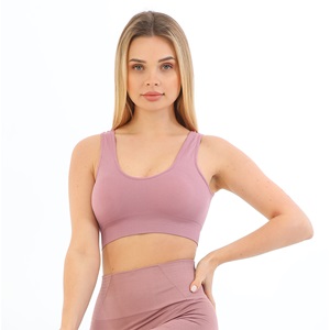 Form Angel 5704 Bayan Kalın Askılı 5 li Pedli Fitilli Crop Fit Büstiyer - Siyah - S-M