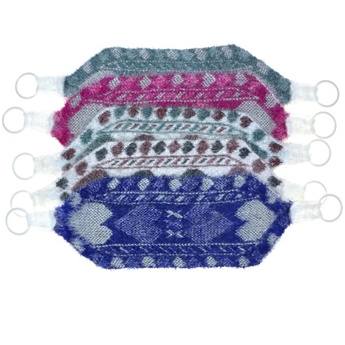 Çetin Patikleri Örgü Tutaçlı Tekli Banyo Lifi