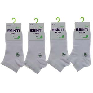 Esinti 0700 Plus Bayan Bambu Dikişsiz Likrlı Patik Çorap - Karışık Renk