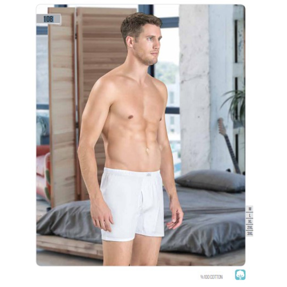 Jiber 108 Erkek Beyaz Paçalı Arjantin