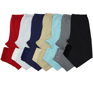 Ön Yıldız Bayan Puantiyeli Battal Paça Tüllü Tayt