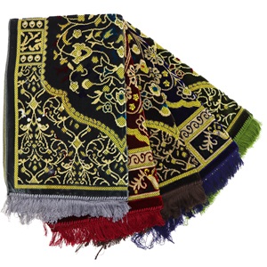 İslamoğlu Desenli Kadife 400 gr Lık Seccade