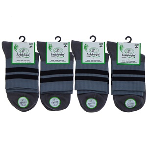 Bekboğa 2280 Erkek Bambu Likralı Dikişsiz Spor Tenis Kısa Konç Çorap