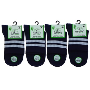Bekboğa 2280 Erkek Bambu Likralı Dikişsiz Spor Tenis Kısa Konç Çorap