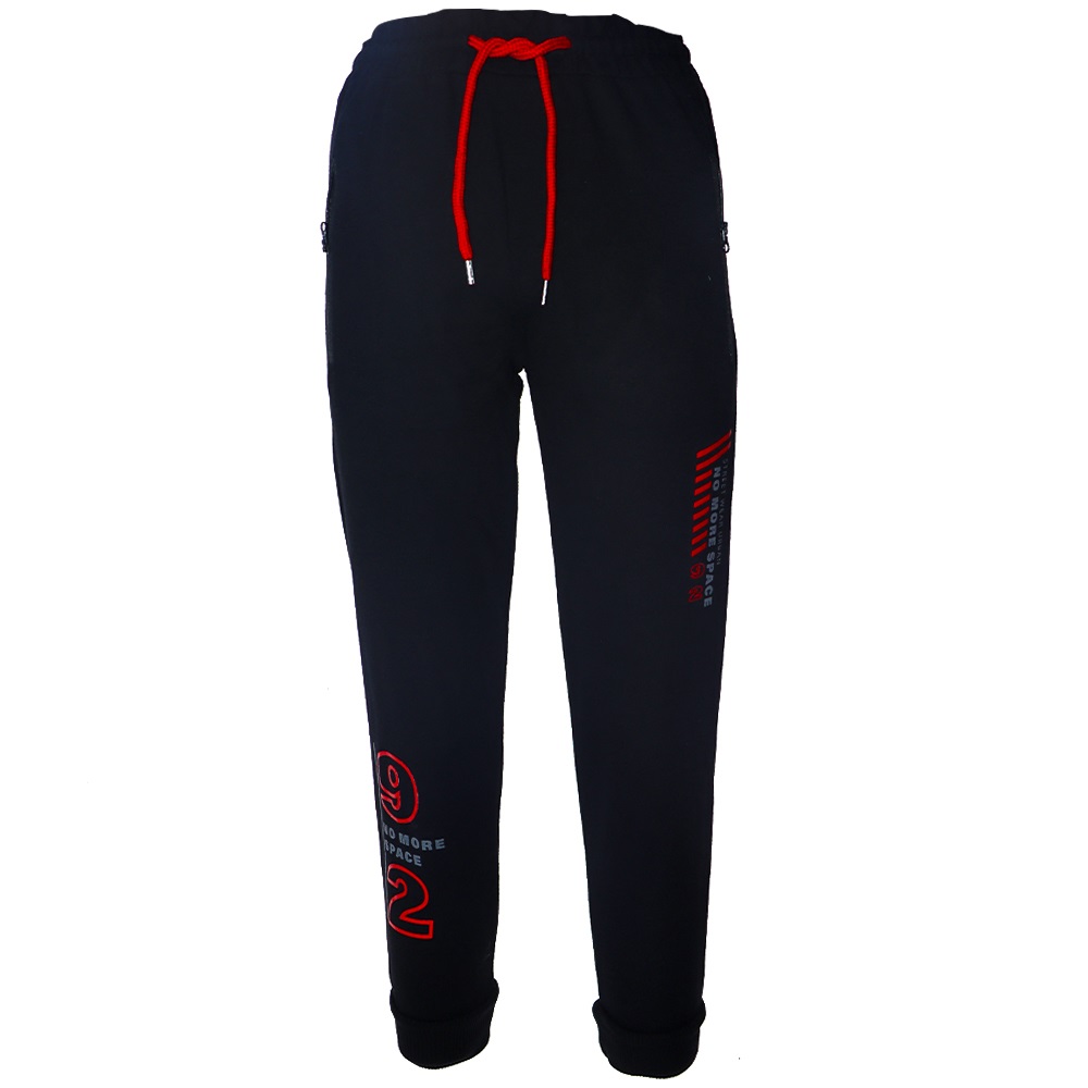 Uçar 572 2000-1 Erkek Çocuk 52 Baskılı Dejenere Düz Model Penye Eşofman Alt 13-16 Yaş - İndigo