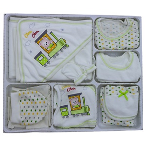 Hopipop 310 Vagonda Ayıcık Nakış 11 Parça Zıbın Seti 0-3 Ay