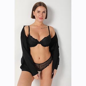 For Dreams 2520 Bayan Midye Dolgulu Balenli Sütyen Takımı 75-90