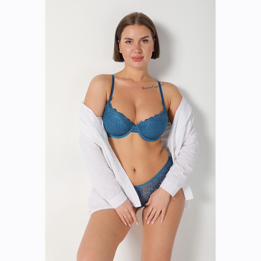 For Dreams 2520 Bayan Midye Dolgulu Balenli Sütyen Takımı 75-90