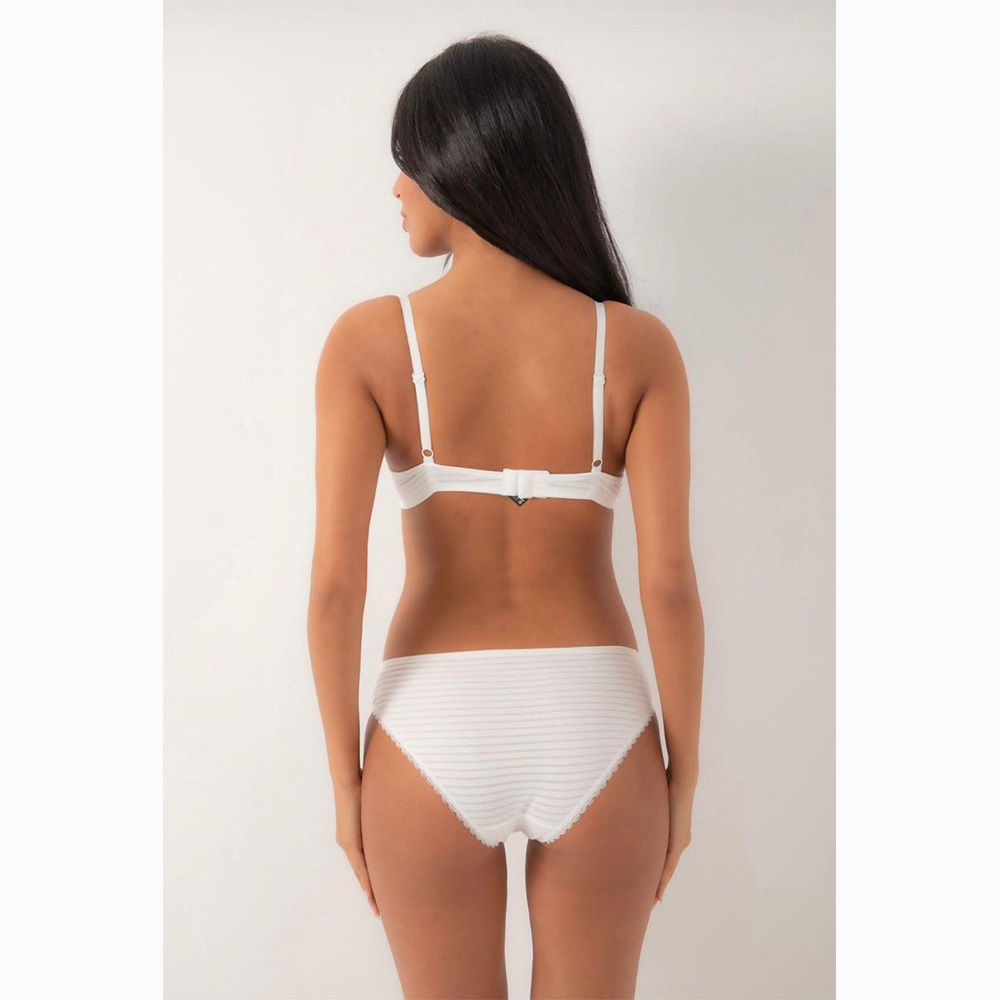 For Dreams 2522 Bayan Jakarlı Melek Kanadı Dolgulu Balenli Sütyen Takımı 75-90