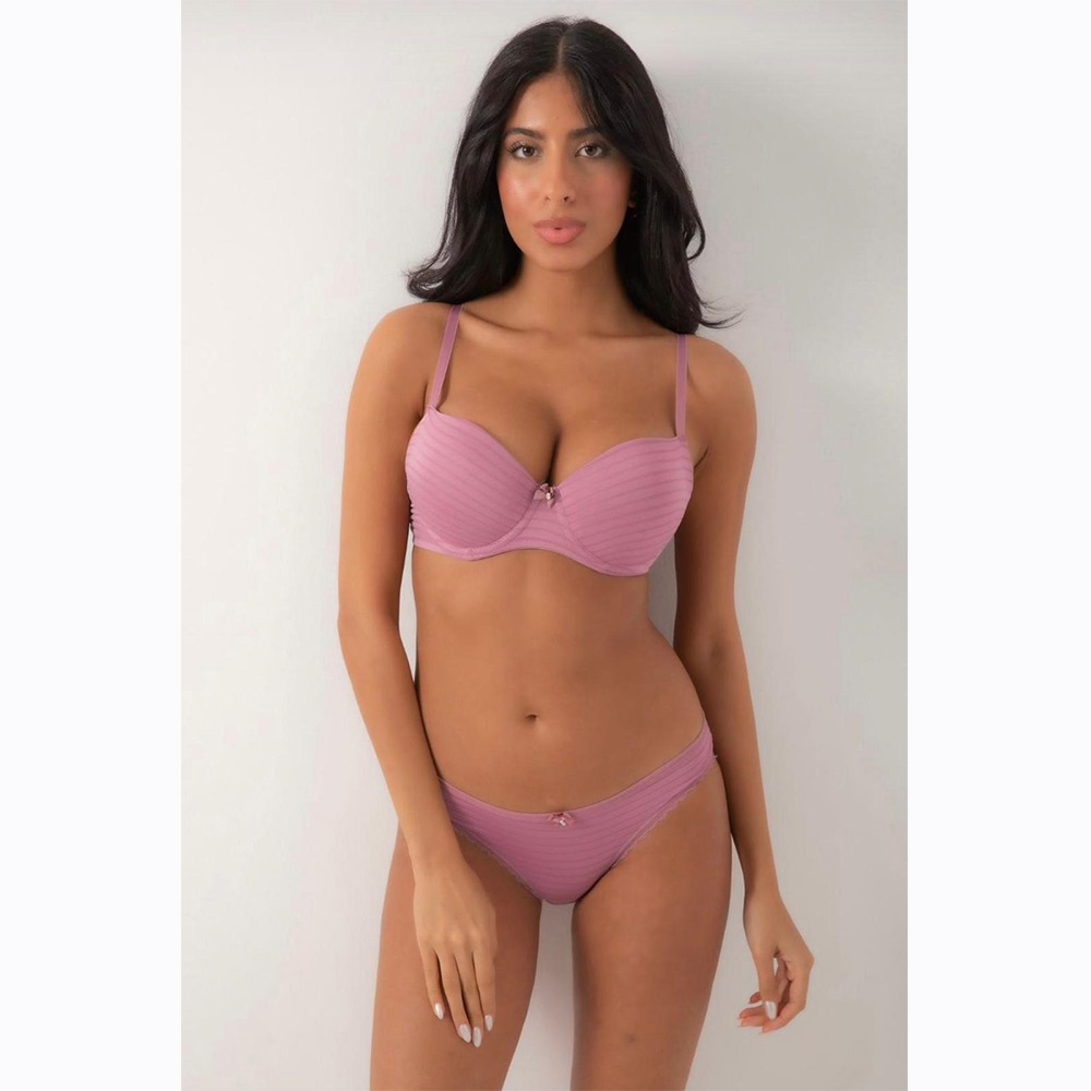 For Dreams 2522 Bayan Jakarlı Melek Kanadı Dolgulu Balenli Sütyen Takımı 75-90