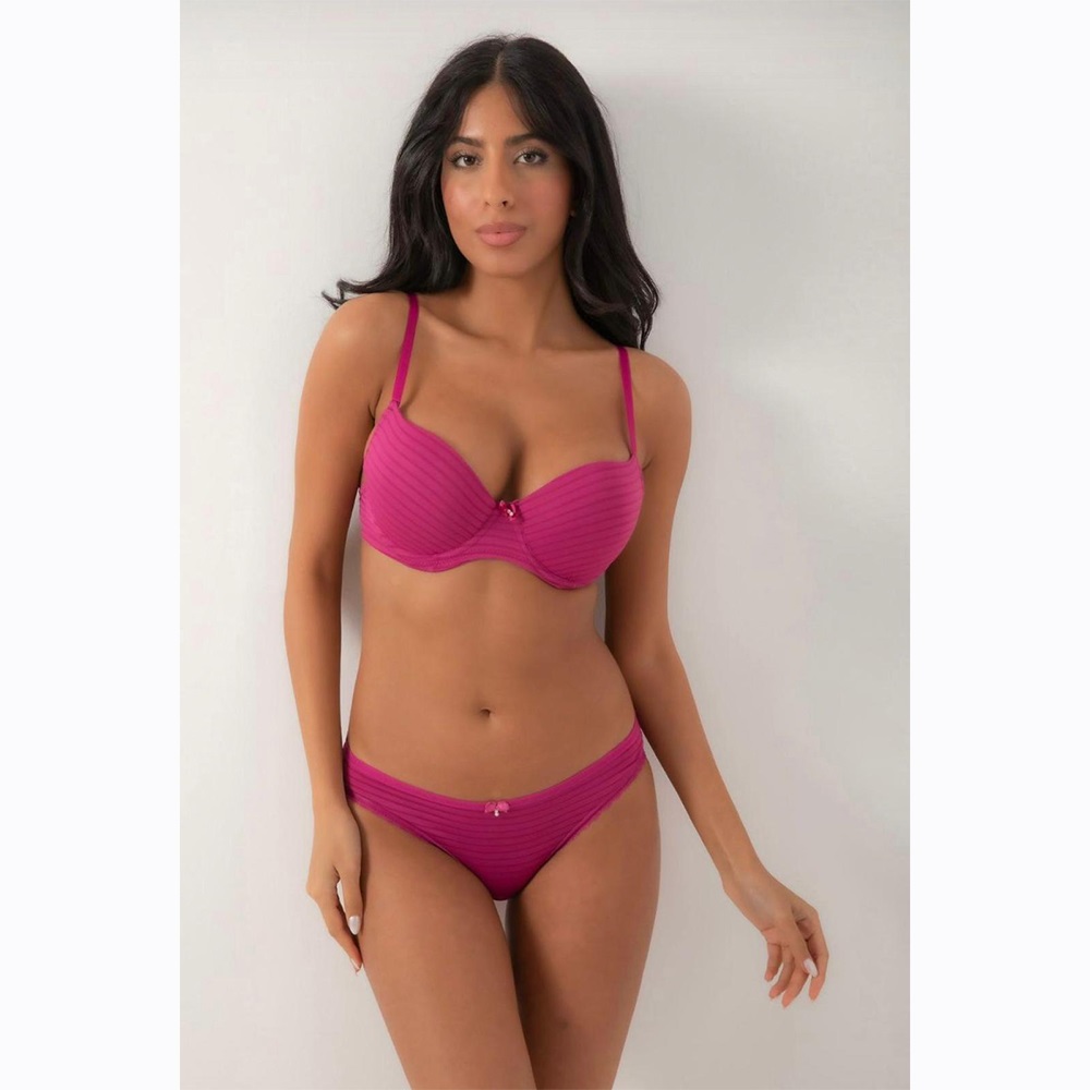 For Dreams 2522 Bayan Jakarlı Melek Kanadı Dolgulu Balenli Sütyen Takımı 75-90