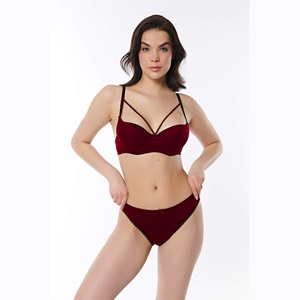 For Dreams 2501-B Bayan Filamlı Dolgusuz Balenli Sütyen Takımı 80-95