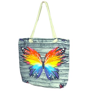 Staffi Çift Taraflı Baskılı Bez Çanta - Karışık Renk