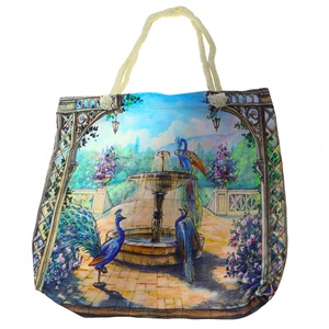 Staffi Çift Taraflı Baskılı Bez Çanta - Karışık Renk