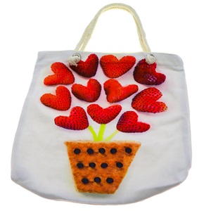 Staffi Çift Taraflı Baskılı Bez Çanta - Karışık Renk