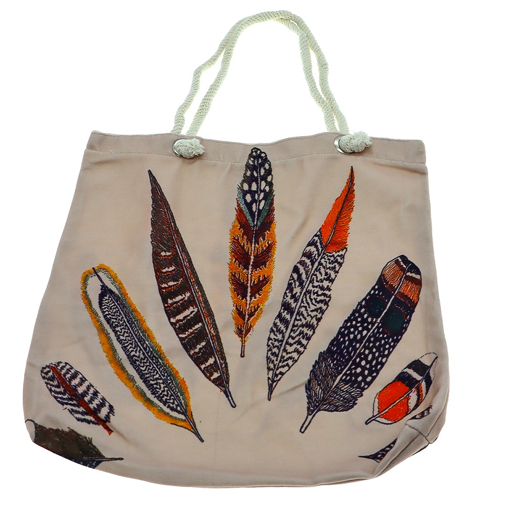 Staffi Çift Taraflı Baskılı Bez Çanta - Karışık Renk