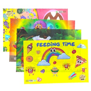 Staffi Kutulu Desenli Okul Beslenme Bezi 48 Li (30X45 Cm) - Karışık Renk