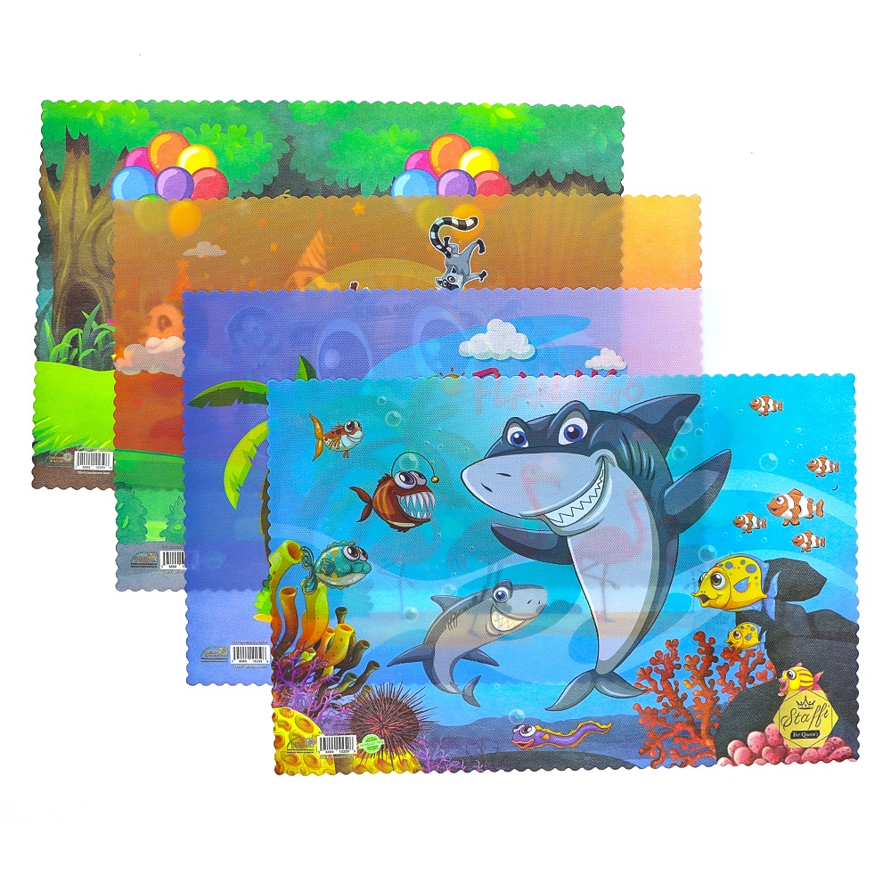 Staffi Kutulu Desenli Okul Beslenme Bezi 48 Li (30X45 Cm) - Karışık Renk