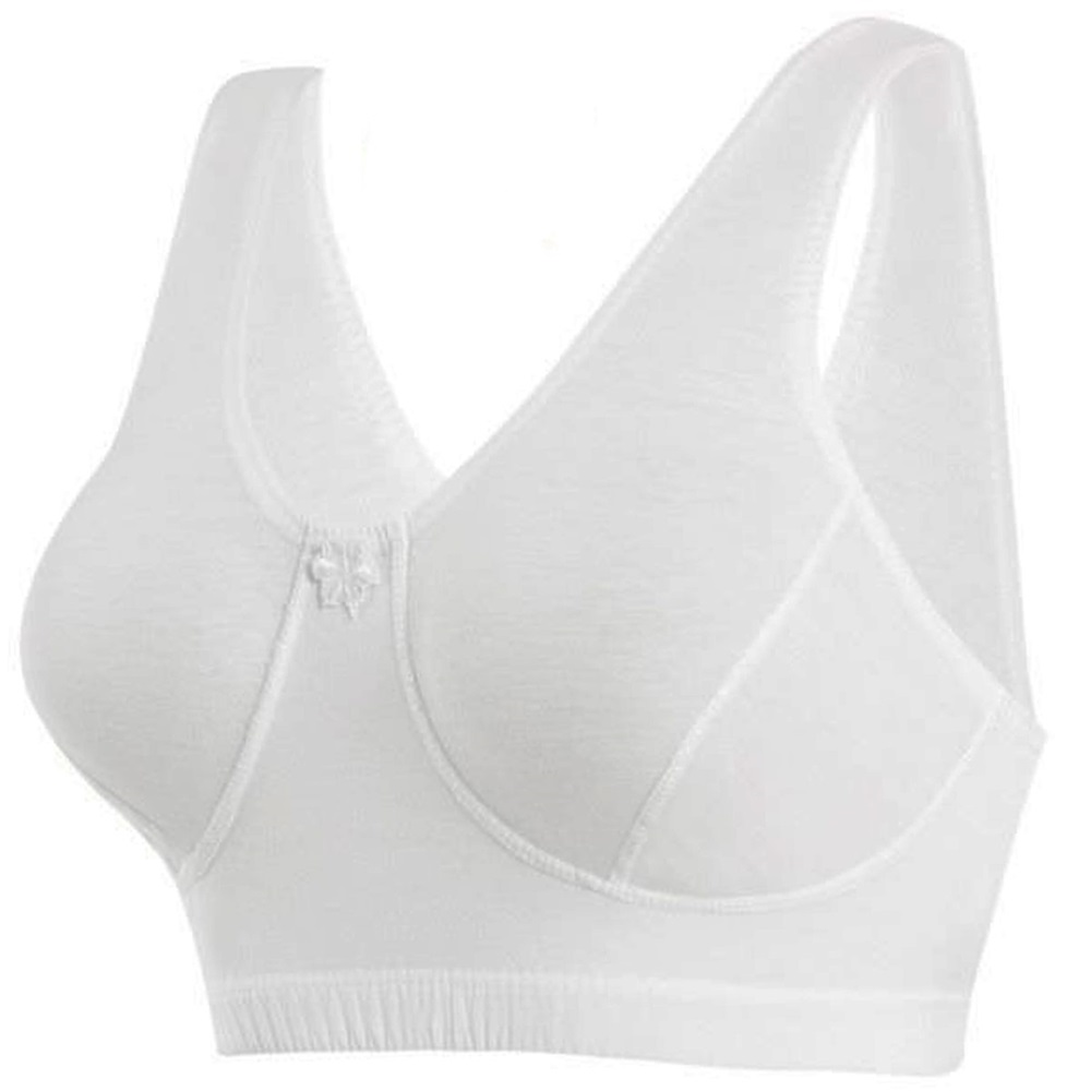 2501 Penye Body Yarım Atlet Battal Sütyen - Siyah - 100