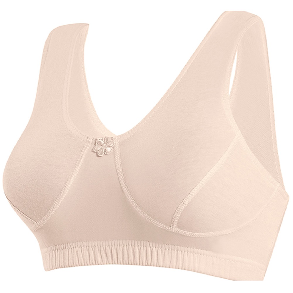 2501 Penye Body Yarım Atlet Battal Sütyen - Ten