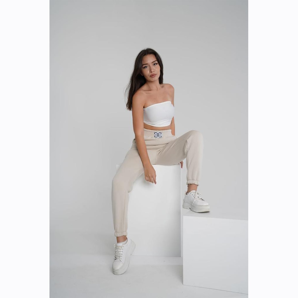 Leon Park Bayan 3 İp Paça Bel Lastikli Etiketli Eşofman Alt S-XXL