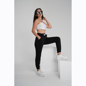 Leon Park Bayan 3 İp Paça Bel Lastikli Etiketli Eşofman Alt S-XXL