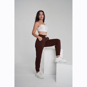 Leon Park Bayan 3 İp Paça Bel Lastikli Etiketli Eşofman Alt S-XXL