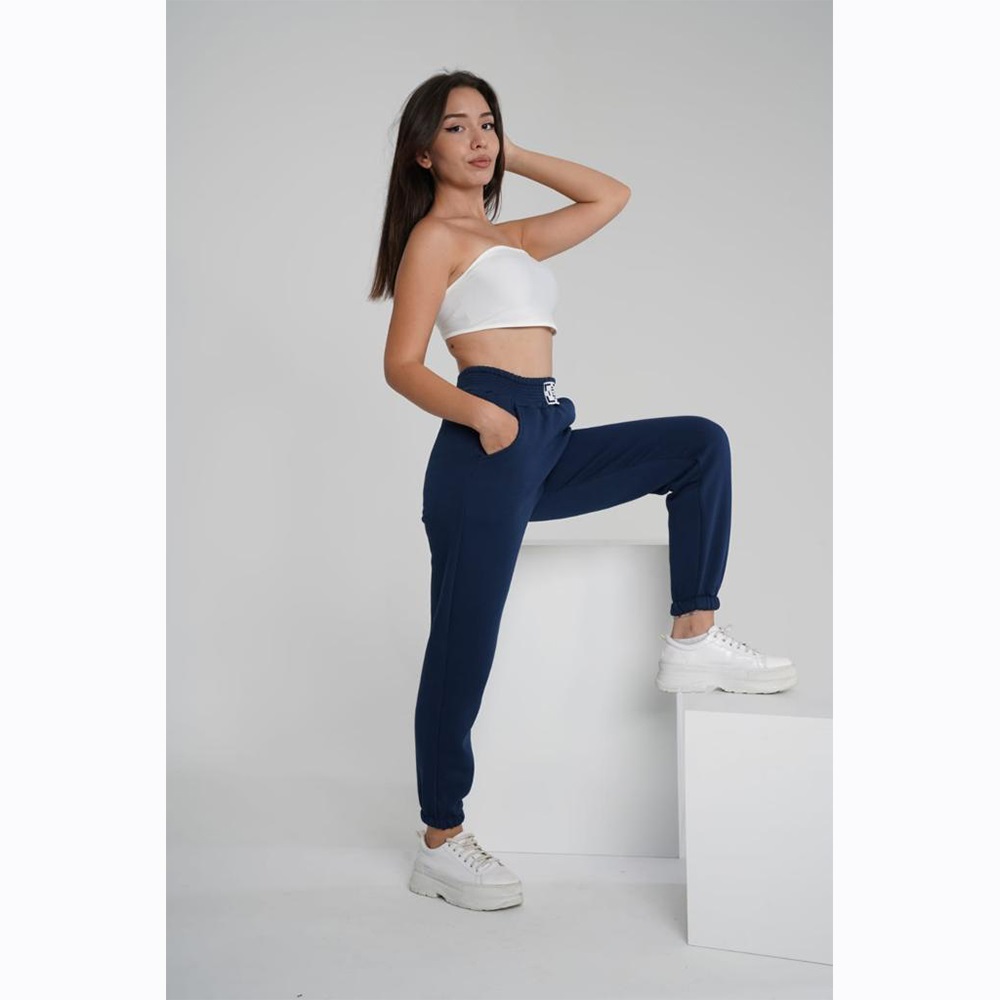 Leon Park Bayan 3 İp Paça Bel Lastikli Etiketli Eşofman Alt S-XXL