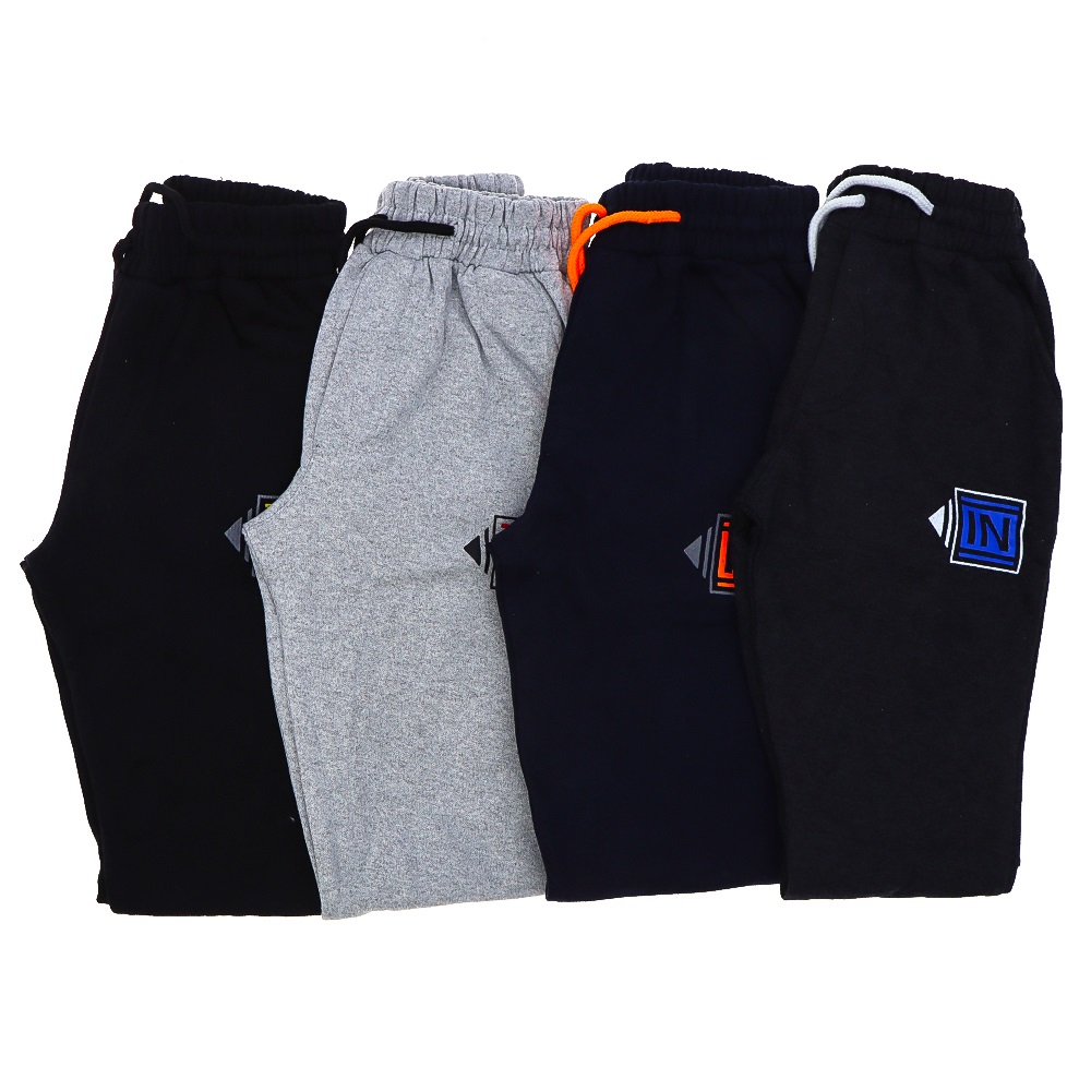 Babılcıx 6457003-1 Erkek Çocuk In Bas 2 İp Şardonlu Yan Cep Eşofman Alt 9-12 Yaş - Lacivert - 9-12 YAŞ