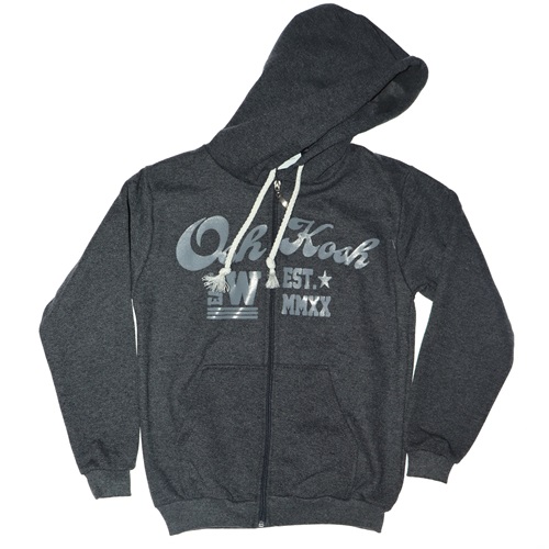 2568 Osh Kosh Baskı Lakos Fermuarlı Hırka 9-12 Yaş