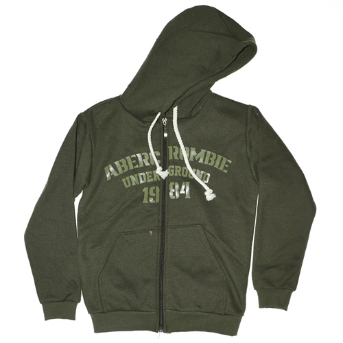 2570 Abercrombıe Baskı Lakos Fermuarlı Hırka 9-12 Yaş