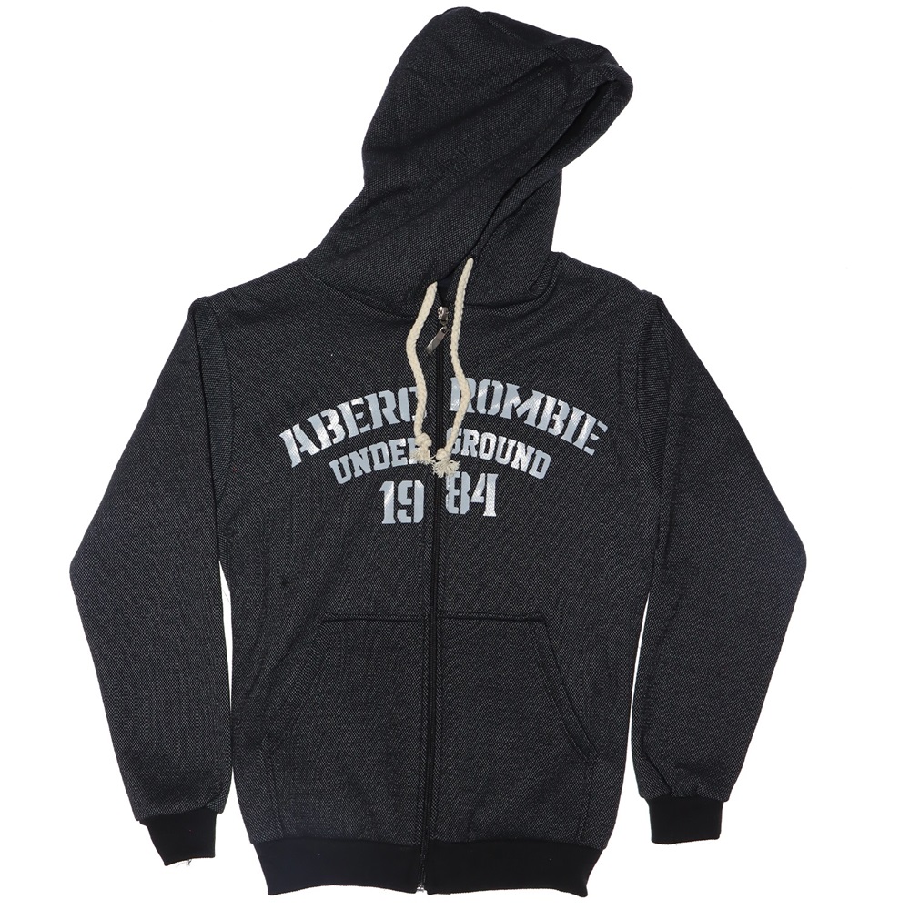 2570 Abercrombıe Baskı Lakos Fermuarlı Hırka 13-16 Yaş