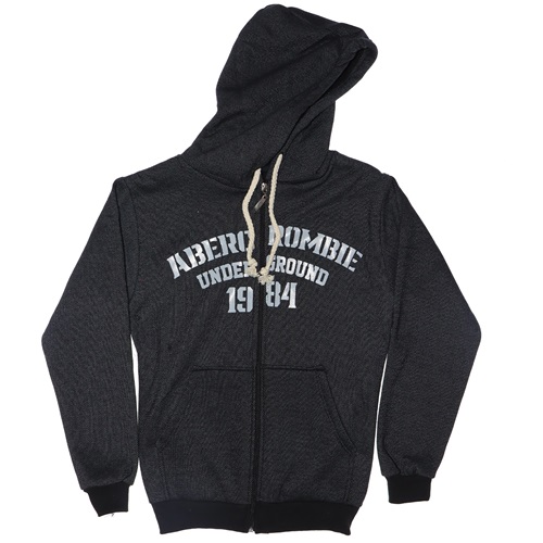 2570 Abercrombıe Baskı Lakos Fermuarlı Hırka 13-16 Yaş
