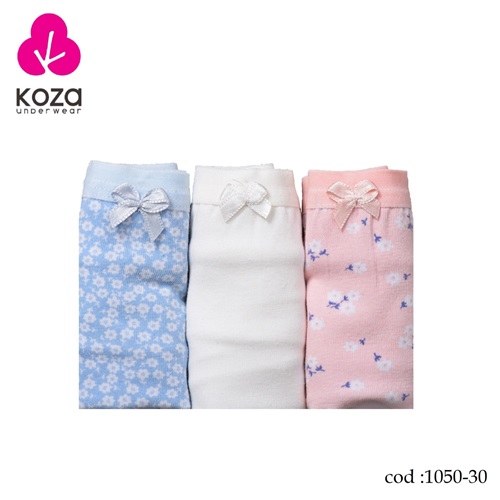 Koza 1050 30 Kız 3 lü Külot Bikini Slip - Katalog - 3-5 YAŞ