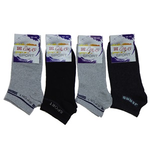 Öz Giray 2583 Erkek Likralı Mevsimlik Patik Çorap - Karışık Renk